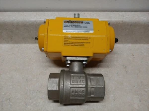 EL-O-MATIC ES 40/A/N-4 1 P MAX 10 BAR Attuatore elomatico 1 1/2" SS valvola a sfera - Foto 1 di 8