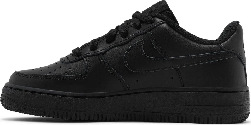 Size 5.5 (GS) - Nike Air Force 1 LE Low Triple Black