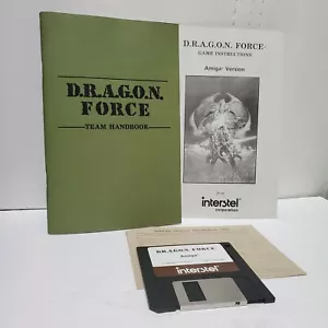 Dragon Force Amiga Interstel Roger Damon Computer Game 3.5" Disk No Box - Picture 1 of 1