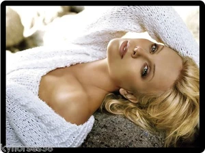 Sexy Model Charlize Theron NBC52 Refrigerator Magnet - Picture 1 of 1
