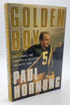 GOLDEN BOY Paul Hornung SIGNED 1st Edition 1st Prt GREEN BAY PACKERS Notre Dame - Image 1 of 4