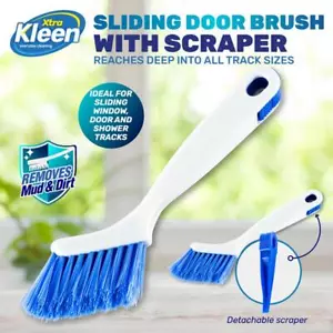 Sliding Door Window Track Cleaning Brush Gap Groove Tools Dust Cleaner Kitchen - Picture 1 of 11