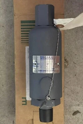 KUNKLE SAFETY AND RELIEF VALVE 264M-C01-MG 1/2” MNPT x 1" FNPT - Image 1 of 4