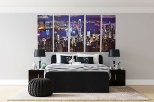 Leinwandset "Hong Kong"