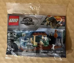 LEGO 30382 Jurassic World Fallen Kingdom Baby Velociraptor Playpen (SEALED) - Picture 1 of 2