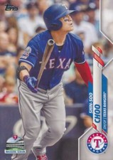 2020 Topps #518 SHIN-SOO CHOO - Texas Rangers
