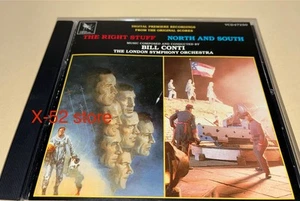 The Right Stuff CD North And South soundtrack Bill Conti score London Symphony - Picture 1 of 5