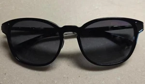Oakley Sunglasses Ringer OO2047-02 Black White Round Horn Rim with Blue Lenses - Picture 1 of 8