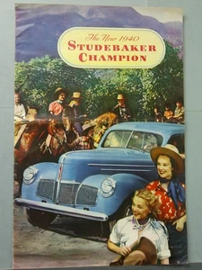 Catálogo de ventas Studebaker Champion 1940 - Imagen 1 de 5