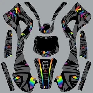 Decals for Kawasaki KX250 KX 250  1999-2002 Rainbow kit - Picture 1 of 1