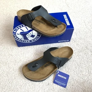 Birkenstock Ramses Black Sandals NEW Unisex Mens Size 7, Ladies size 9 - Picture 1 of 6