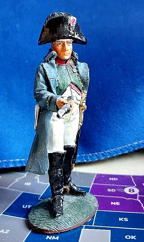 EMPERADOR NAPOLEÓN EN VESTIDO DE CAMPING 1805 FIGURA COMO NUEVA DE DEL PRADO SIN CAJA Foto 1 de 4