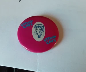 The Stray Cats Vintage 1980s Badge Button Pin, Pinback - 1 1/4" - Bild 1 von 2