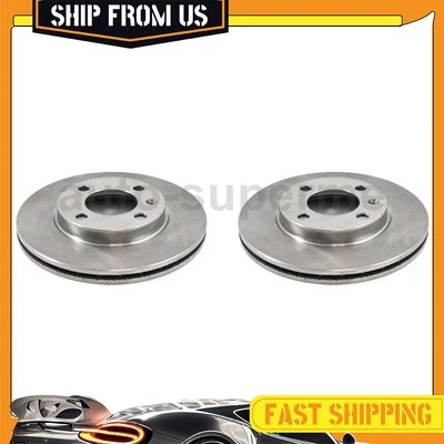 Rotor de freno delantero 2x para Volkswagen Derby 1995-2009 1,8 L Foto 1 de 4