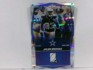 Jalen Brooks 2025 Uno Elite Blue Foil #023 Dallas Cowboys - Bild 1 von 2