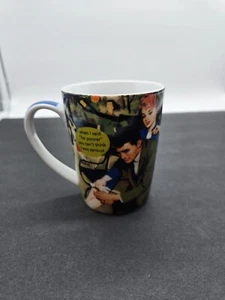 Anne Taintor Retro Humor Mug "When I Said For Poorer, You Can't Think" 12 oz. - Picture 1 of 7