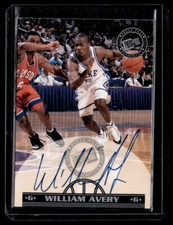 1999-00 Press Pass Authentics William Avery Auto Duke Blue Devils #NNO