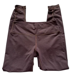 Prana Women's Plum Athletic Active Wear Stretch Mid Rise Leggings Size Medium - Picture 1 of 14