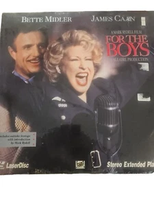 For The Boys Rare LaserDisc Bette Midler SEALED BRAND NEW - Picture 1 of 7