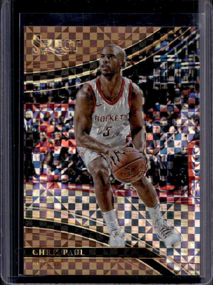 2017-18 Select Chris Paul Courtside Copper Prizm #23/49 Rockets