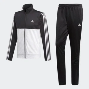 NUEVO* CONJUNTO CHAQUETA Y PANTALÓN ADIDAS HOMBRE BK4091 3 RAYAS NEGRO BLANCO  - Imagen 1 de 12