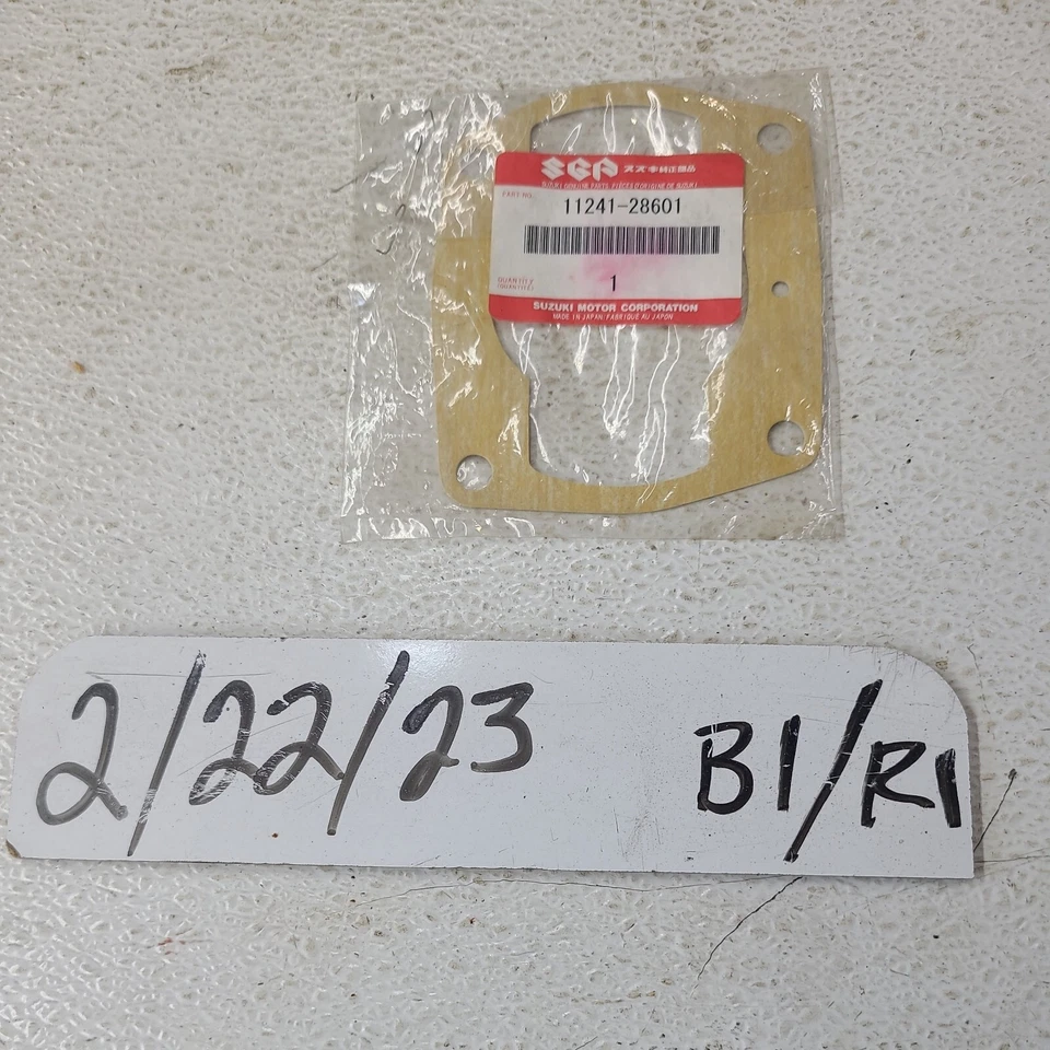 JUNTA CILINDRO SUZUKI RM 100 125 TC 125 TS 125 11241-28601 NUEVO DE LOTE NUEVO Foto 1 de 1