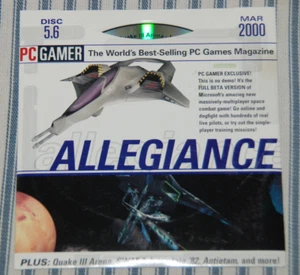 PC Gamer Demo CD - March 2000 - Allegiance, Quark 3 Arena, Star Trek Hidden Evil - Picture 1 of 2
