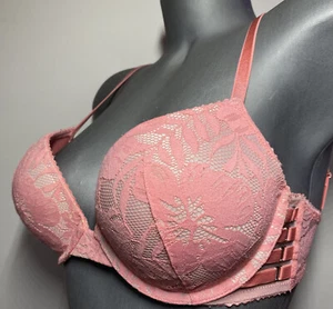 Victoria's Secret Very Sexy Lace Padded Floral Lace Push-Up Bra Peace 32D - Picture 1 of 10
