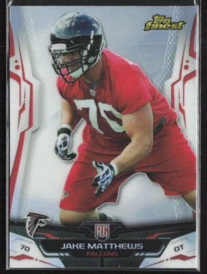 2014 Finest #136 Jake Matthews Refractors - Image 1 of 2