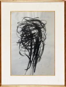 Laure PLACIDE (1917-2014) ABSTRAKTE LYRISCHE KOMPOSITION 1960 SIGNIERT (85) - Bild 1 von 5