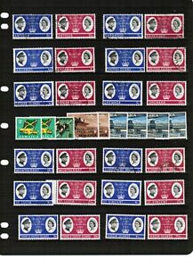 1966 Queens Caribbean Royal Visit stamps selection