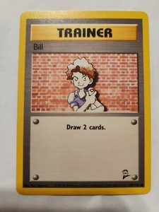 Pokémon TCG Bill Base Set 2 118/130 Regular Unlimited Common