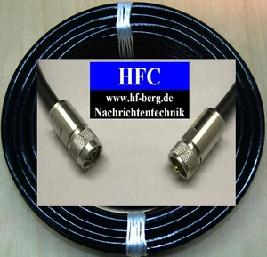 10 m Aircom Premium konfektioniert mit N-Stecker/UHF-Stecker bis 12 GHz / 50 Ω - Picture 1 of 10