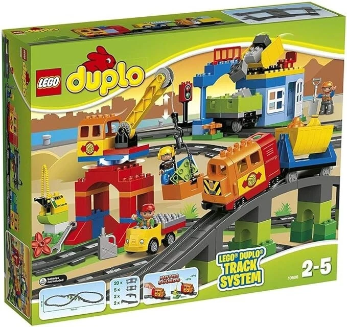 LEGO Duplo  Deluxe Train Set  10508 Hard to Find Genuine Building Toy Brand New! - Image 1 of 3
