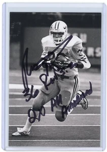Rueben Mayes Signed 4x6 Photo Inscribed 2X All American -Washington State Saints - Picture 1 of 2