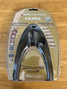 Monster High Speed HDMI Advanced Cable E194702 UL CL2 12 ft - Picture 1 of 2