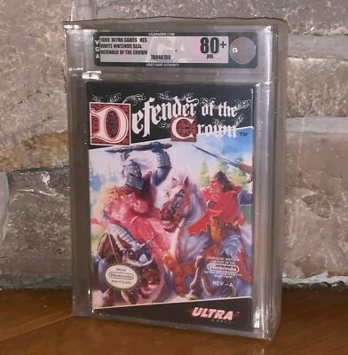 New NES Defender of the Crown 1989 Factory Sealed VGA Graded 80+ Nintendo Game - Image 1 of 4
