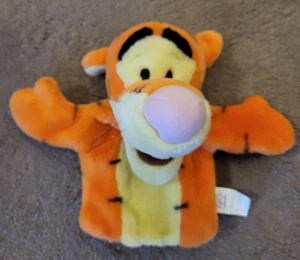 Disney Winnie Puuh Tigger Plüsch Handpuppe Applaus Vintage - Bild 1 von 5