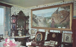 Postal Memorial Lodge Museum Rose O'Neill Room sombra nogal Missouri 1953 - Imagen 1 de 2