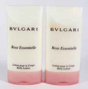 Bvlgari Rose Essentielle Body Lotion Lot of Two 2.5 oz / 75 ml - Picture 1 of 2