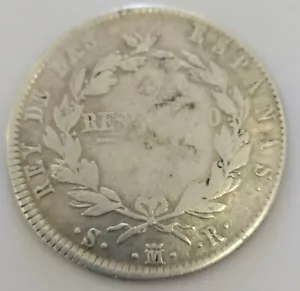 RESELLADOS. 10 REALES 1821 DE PLATA DE FERNANDO VII (MADRID) - Imagen 1 de 6