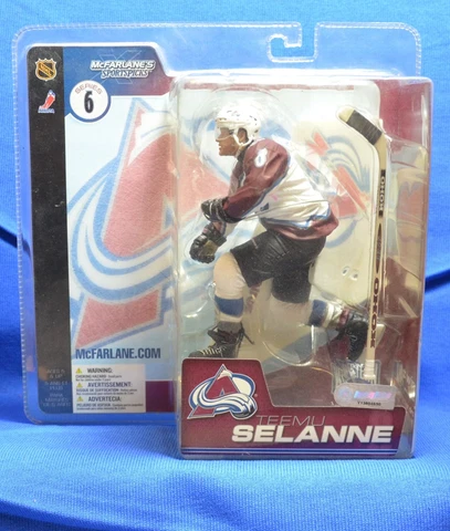 NHL Teemu Selanne 6" Action Figure McFarlane 2003 Sealed NEW - OFFICIAL Cover
