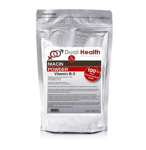 PURE NIACIN 100g (3.5 oz) Powder Nicotinic Acid Vitamin B3 Cholesterol Heart - Picture 1 of 3
