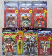 Neo Vintage Collection SUPER 7 WAVE 2 MOTU Masters Robot He-Man Beast Man Teela