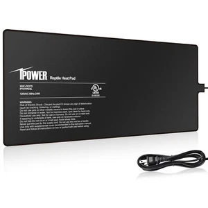 Reptile Heating Pad Under Tank Heater Waterproof Terrarium Heat Mat 8×18 Inch - Picture 1 of 7