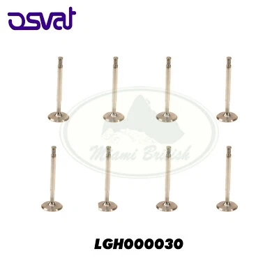 JUEGO DE VÁLVULAS DE ENTRADA DE MOTOR LAND ROVER x8 RANGO DE DESCUBRIMIENTO P38 LGH000030 OSVAT Foto 1 de 2