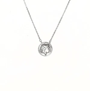 Alexander the Great Coin Necklace 925 Sterling Silver Greek Coin Pendant - Picture 1 of 7