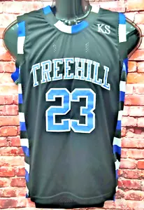 Nathan Scott #23 One Tree Hill Ravens Basketball Jersey Mens Black Sewn TV Show - Picture 1 of 6