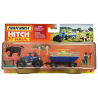 Matchbox Hitch And Haul Metal Vehicle   Mbx Farm Life Dirtstroyer And Farm Trailer