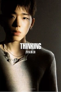 In Stock! ZICO [BLOCK B] THINKING ALBUM*GIFTS FOLDED POSTER+BALLOON K-POP SEALED - Picture 1 of 8